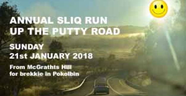 Annual Sliq Run 2018