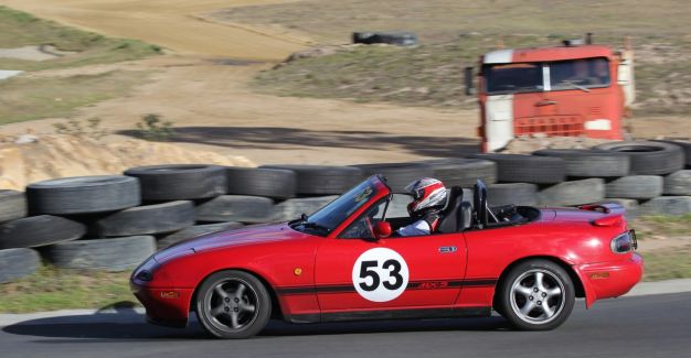 Jamie Martin at the Marulan Regularity on 1 May 2016 - photo by Rob Wilkins