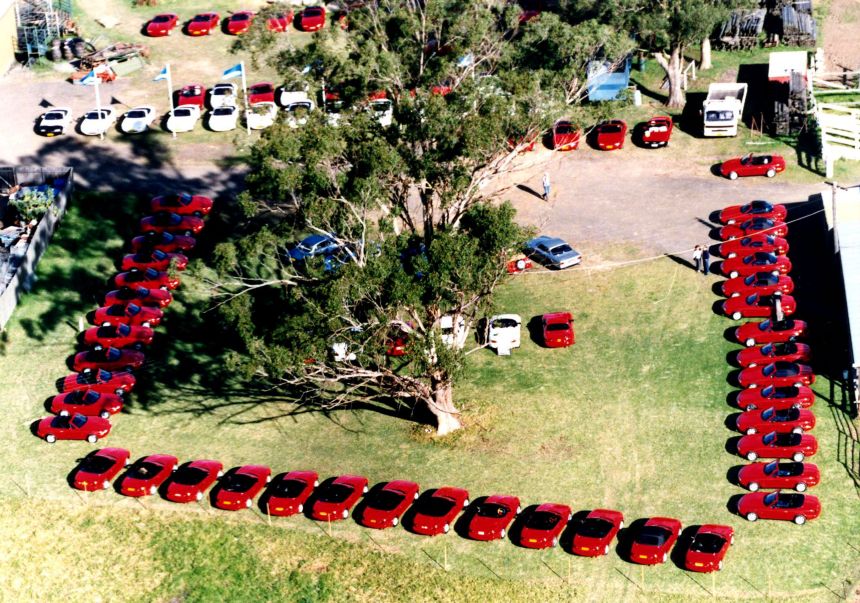 Foundation of the Mazda MX-5 Club of NSW on 24th June 1990