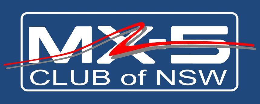 MX-5 Club of NSW regalia logo